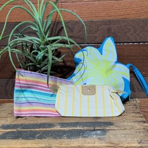 3 Piece Makeup Bags/ Travel Bags